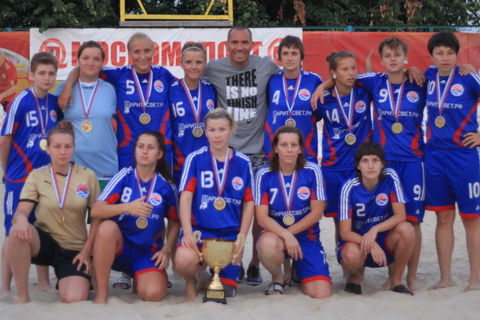 Чемпионат Москвы по пляжному футболу среди женских команд 2012 года