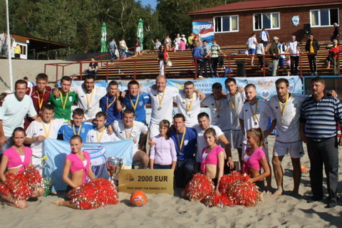 Суперфинал "Открытой Балтийской Лиги Чемпионов" по пляжному футболу
