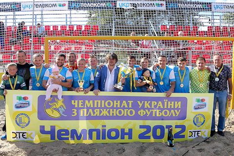 Чемпионат Украины по пляжному футболу – 2012. Финальный день