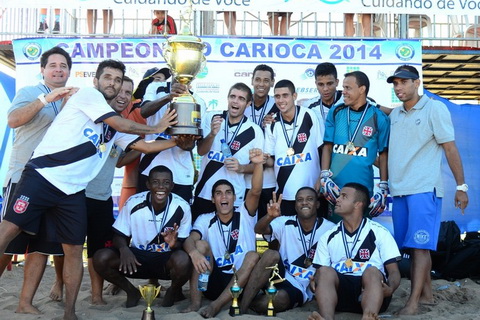Состоялся первый чемпионат штата Рио-де-Жанейро по пляжному футболу!