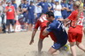 «Новая волна – 2014»: звезды по традици сыграли в пляжный футбол против конкурсанов