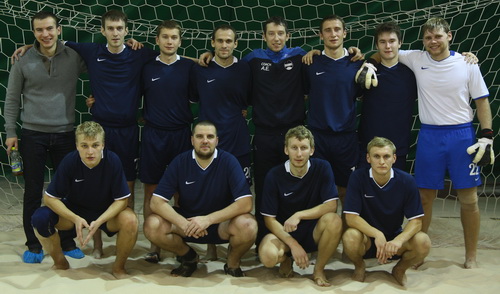 Чемпионат Санкт-Петербурга по пляжному футболу в закрытых помещениях 2011-2012